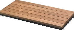 iWerk Klickfliese Thermoesche 30 x 60 x 3,1 cm natur 4 Stück