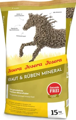 Josera Pferdefutter Kraut & Rüben Mineral 15 kg