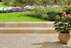 Kann Blockstufe 50 x 34 x 15 cm sandsteingelb
