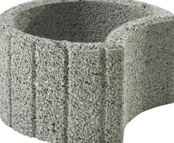 Kann Pflanzstein Groß 48 x 38 x 25 cm grau