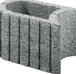 Kann Pflanzstein Mini Plus 35 x 20 x 20 cm grau