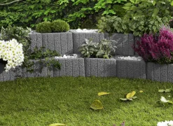 Kann Pflanzstein Mini Plus 35 x 20 x 20 cm grau