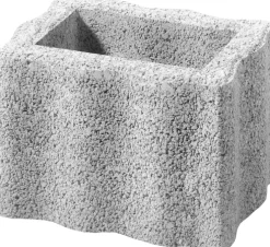 Kann Pflanzstein Wellino 30 x 20 x 20 cm grau 84 St. Palettenabnahme