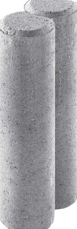 Kann Palisade 2er-Element 25 x 10 x 6 cm grau