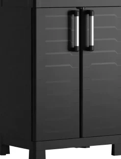 Keter Kunststoffschrank Detroit niedrig 65 x 45 x 97 cm