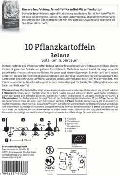 Kiepenkerl Bio Pflanzkartoffel Belana 10 Stück