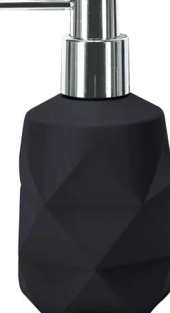 Kleine Wolke Seifenspender Crackle schwarz 200 ml