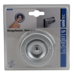 Klingel-Taster 1-fach Unterputz rund