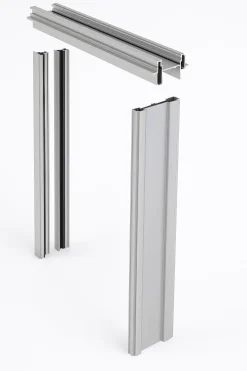 Knauf Aluminium-Spachtellaibung Pocket Kit Easy für Holztürblatt CW 100