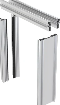 Knauf Aluminium-Spachtellaibung Pocket Kit Easy für Holztürblatt CW 75
