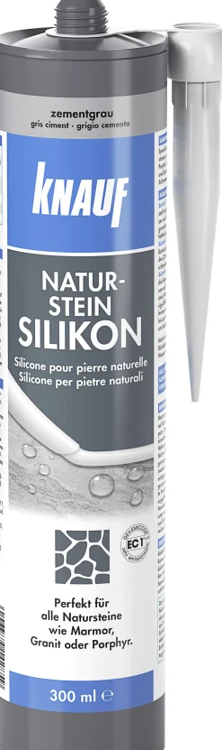 Knauf Naturstein Silikon 300 m zementgrau