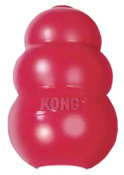 Kong Hundespielzeug Classic 13 cm rot