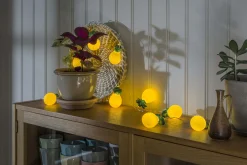 Konstsmide LED Dekolichterkette Ananas Innen 210 cm warmweiß