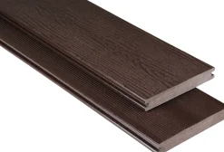 Kovalex Terrassendiele WPC 14,5 x 2,0 cm schoko mattiert Meterware