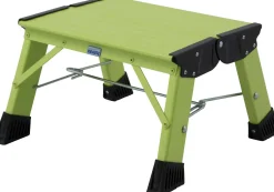 Krause Aluminium-Klapptritt MONTO Treppy Plusline grün 2,20 m