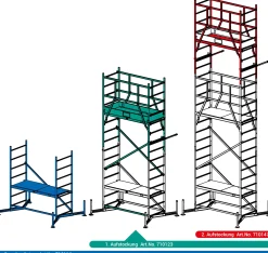 Krause Arbeitsgerüst 1.Aufstockung MONTO ClimTec Aluminium