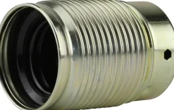 Lampen-Fassung Außengewindemantel E 27, messing