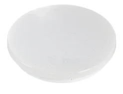 LED Deckenleuchte Juno II mit Sternenhimmel weiß Ø 26 x 5 cm neutralweiß