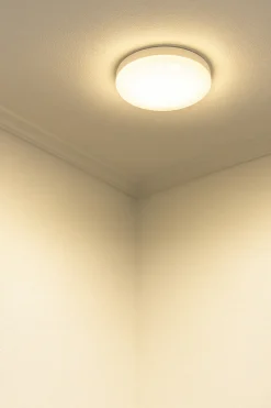 LED Deckenleuchte Juno II mit Sternenhimmel weiß Ø 26 x 5 cm neutralweiß