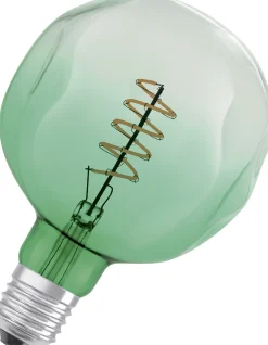 Ledvance LED Leuchtmittel Vintage 1906 ET124 E27 4,5 W dimmbar grün