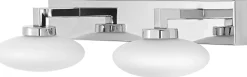 Ledvance Smart+ LED Badleuchte Orbis Elypse silber 34 x 8,8 cm 12 W dimmbar