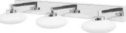 Ledvance Smart+ LED Badleuchte Orbis Elypse silber 56 x 8,8 cm 18 W dimmbar