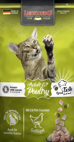Leonardo Katzentrockenfutter  Leo Ad GF Geflügel 1,8 kg
