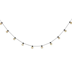Light & More 10er LED Solar-Lichterkette 10 m warmweiß