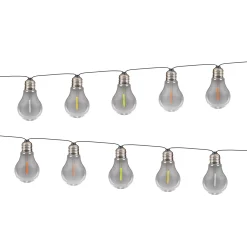 Light & More LED Solarleuchte 10er Set bunt