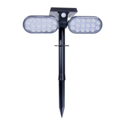 Light & More LED Solarstrahler mit Bewegungsmelder
