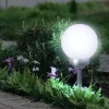 Light&More LED Solarleuchte Kugel 70 cm, Ø25 cm, Erdspieß