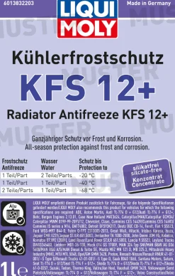 Liqui Moly Kühlerfrostschutz KFS 12+ 1 L