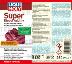 Liqui Moly Super Diesel Additiv 250 ml