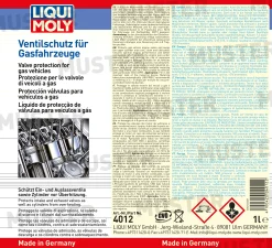 Liqui Moly Ventilschutz für Gasfahrzeuge 1 L