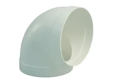 Marley Bogen 90 ° rund für Rohr 125 mm Ø, weiß
