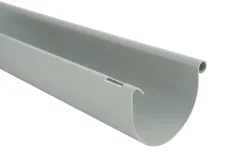 Marley Dachrinne NW 100 mm, 2 m, halbrund, grau