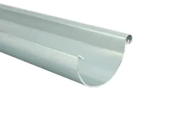 Marley Dachrinne NW 125 mm, 2 m, halbrund, titan-zink