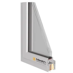 Meeth Fenster 80 x 100 cm DIN rechts 1 flügelig Dreh-Kipp weiß