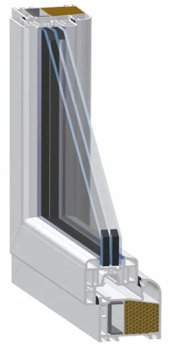 Meeth Fenster 120 x 60 cm DIN rechts 1 flügelig Dreh-Kipp weiß