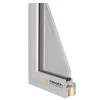Meeth Fenster 100 x 100 cm DIN links 1 flügelig Dreh-Kipp weiß