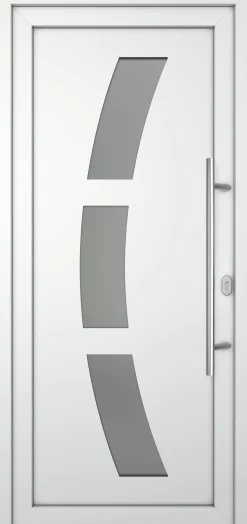Meeth Haustür Optimal Pro PVC Modell 103 88 x 208 cm DIN Rechts weiß