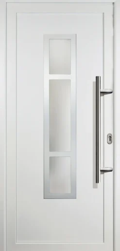 Meeth Haustür Signum PVC Modell 87 108 x 208 cm, DIN rechts, weiß