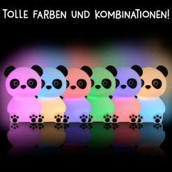 Megalight LED Deko Licht Paddy Panda 3W, RGBW, weiß