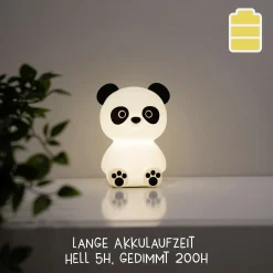 Megalight LED Deko Licht Paddy Panda 3W, RGBW, weiß