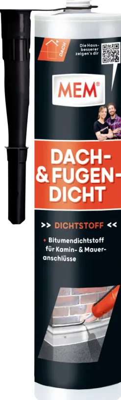 MEM Bitumen Dach- und Fugen-Dicht lmf 300 ml