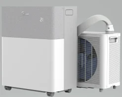 Midea PortaSplit mobile Split-Klimaanlage 12000 BTU Heiz-/Kühlfunktion