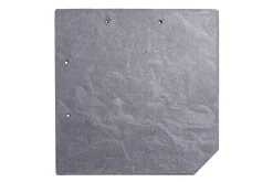 Naturschiefer Wabe 20 x 20 cm anthrazit 10er Set