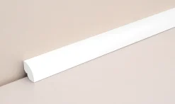 Neuhofer Viertelrundstab 240 x 1,4 x 1,4 cm weiß