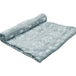 Nobbx Christmas Fleece Decke Flokon grau 70 x 100 cm