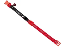 Nobby Adress-Katzenhalsband My Boss is rot mit Muster